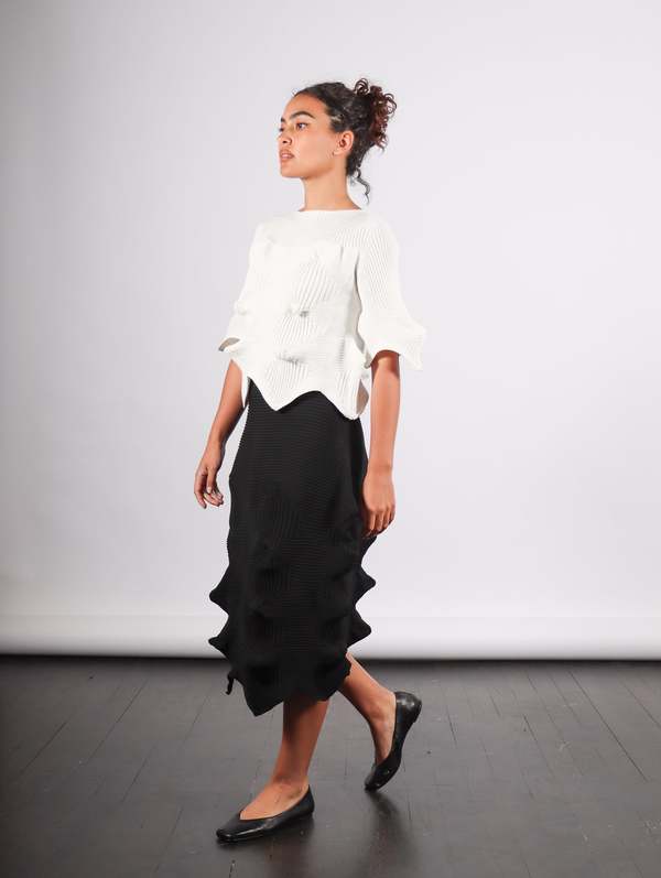 Issey Miyake Linkage Top - Off White | Garmentory