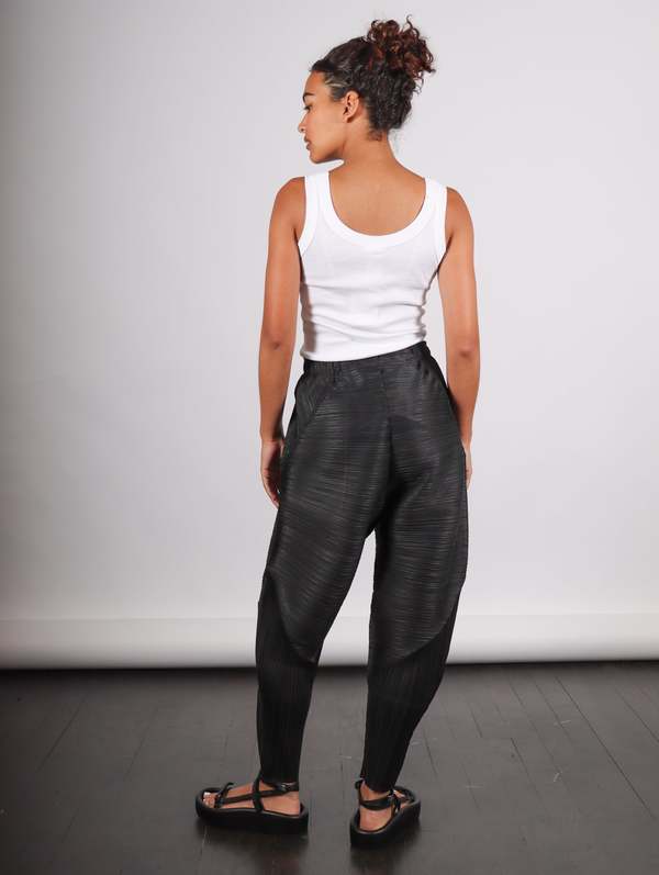 Pleats Please by Issey Miyake Thicker Bounce Pants - Black