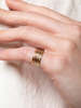 Melissa Joy Manning Stacking Rings - 14K Gold - Thumbnail 2