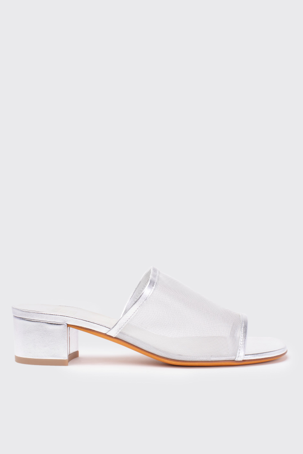 Maryam Nassir Zadeh Sophie Slide - Steel