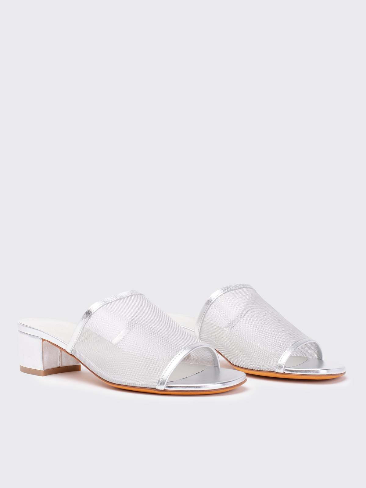 Maryam Nassir Zadeh Sophie Slide - Steel - Image 2 of 4