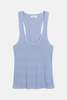 A.L.C. Iris Fine Cotton Knit Tank - Rio - Thumbnail 4
