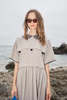 KkCo Pumice Dress - Striped Stone - Thumbnail 2