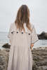 KkCo Pumice Dress - Striped Stone - Thumbnail 3