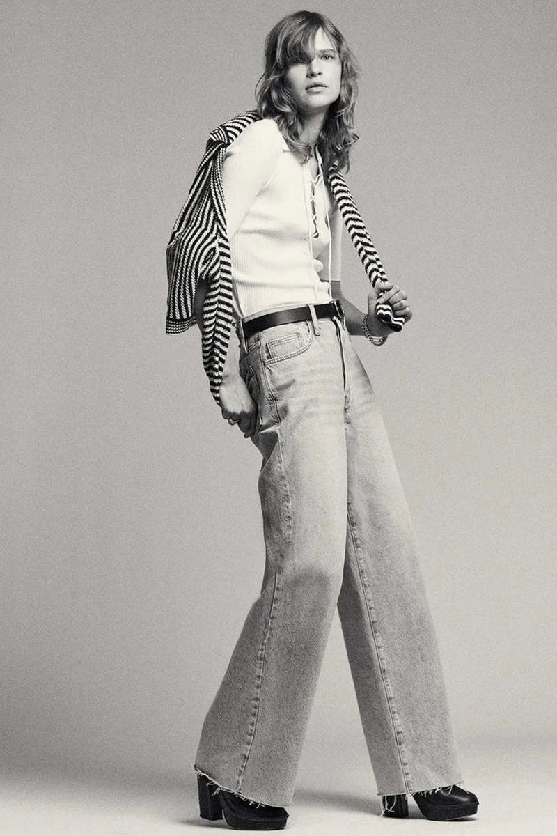 FRAME Denim Le Low Baggy Wide Leg Fizz Indigo Garmentory