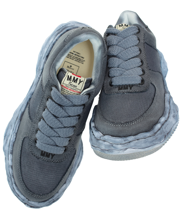 Mihara Yasuhiro Maison Wayne canvas sneakers Gray on Garmentory