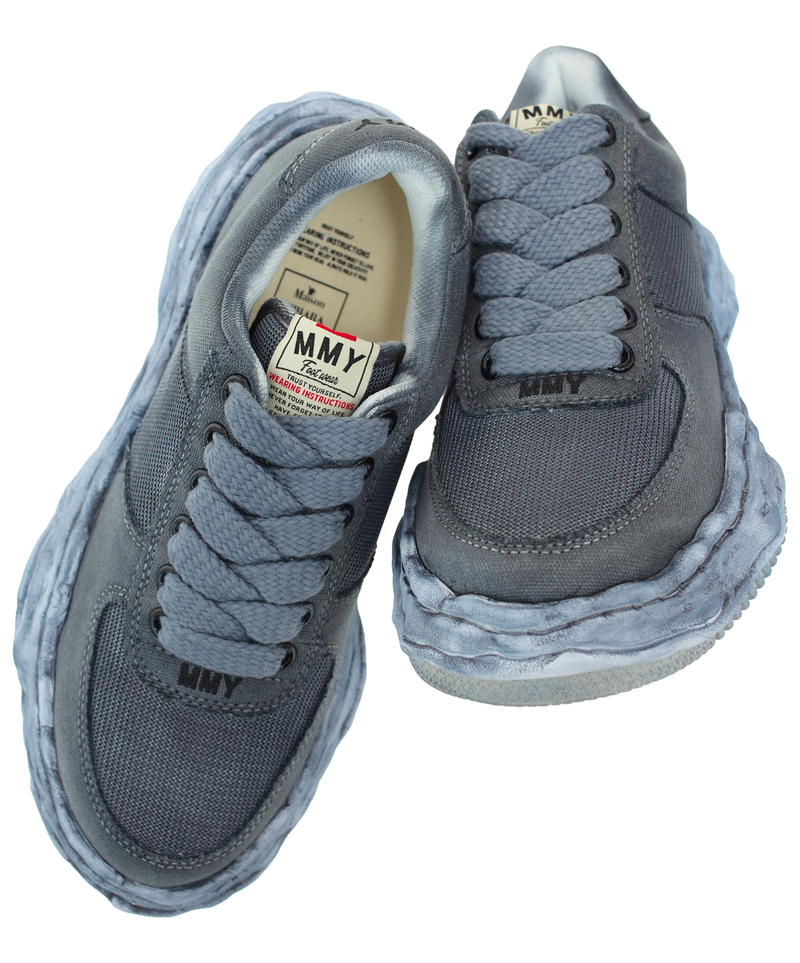 Mihara Yasuhiro Maison Wayne canvas sneakers - Gray | Garmentory Mihara Yasuhiro Maison Wayne canvas sneakers - Gray | Garmentory