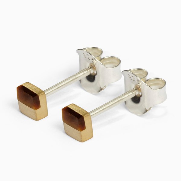 MING YU WANG Square Earrings