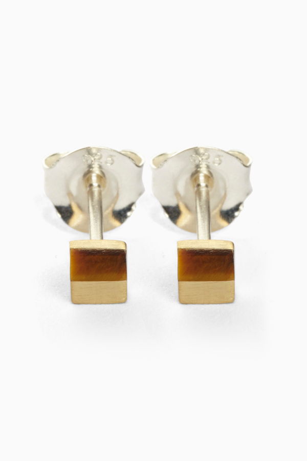 MING YU WANG Square Earrings