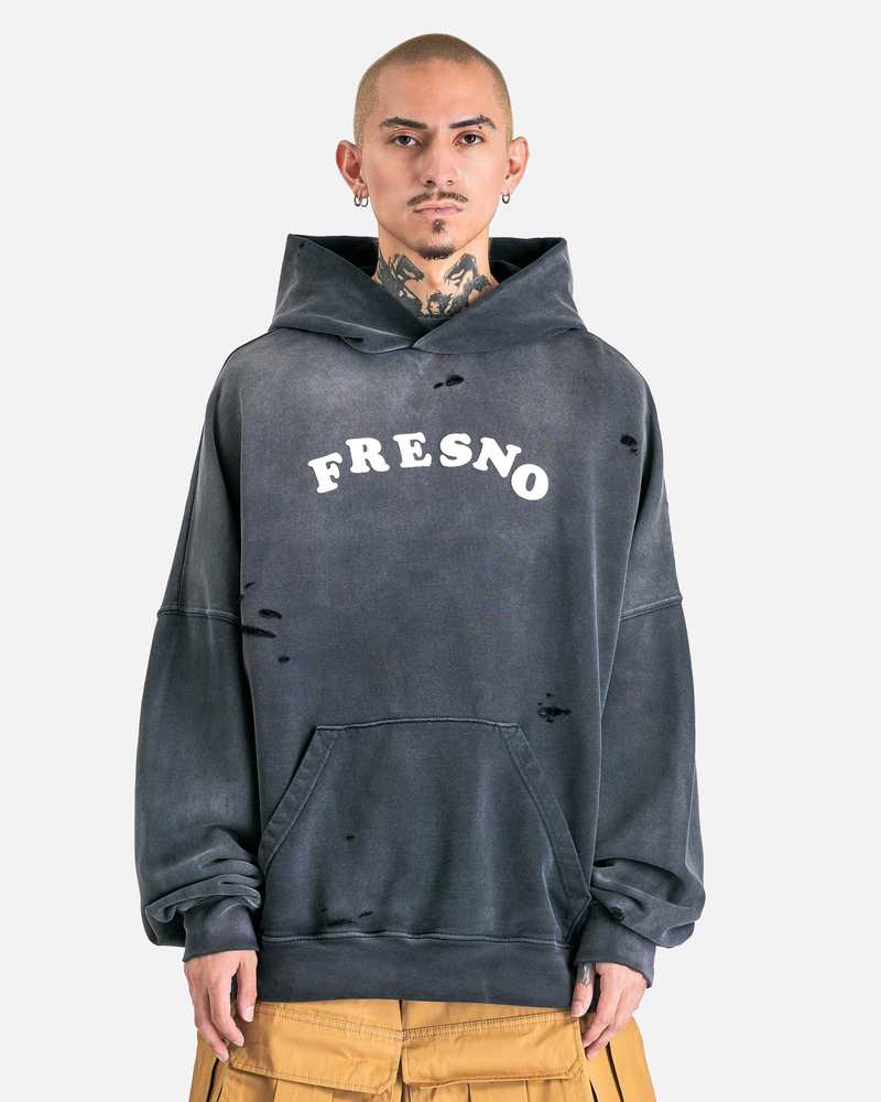 Willy Chavarria Fresno Hoodie - Black | Garmentory