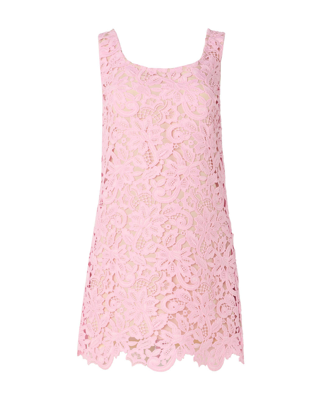 【送料 関税込】 SELFPORTRAIT PINK FLORAL LACE MINI DRESS Pink Floral Lace Mini Dress – self-portrait-US