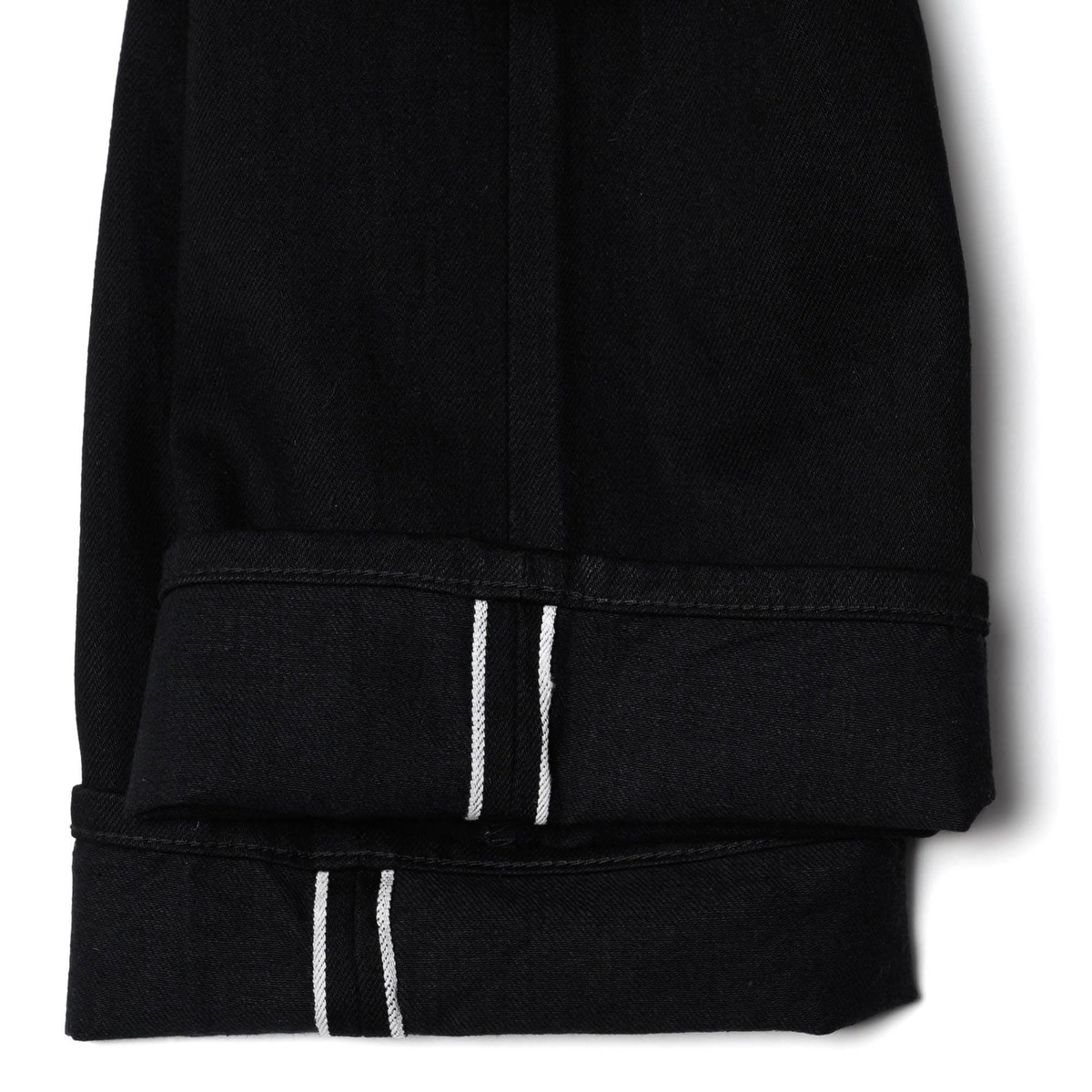 Japan Blue Tapered Selvedge Jeans - Black | Garmentory