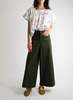 Meg Painter's Pant - Olive - Thumbnail 3
