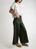Meg Painter's Pant - Olive - Thumbnail 4
