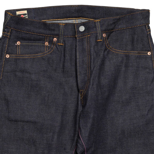 Momotaro Jeans High Tapered Selvedge Denim - Indigo | Garmentory