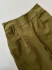 Amanda Moss Priscilla Cropped Barrel Pants - Moss - Thumbnail 2