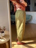 Amanda Moss Priscilla Cropped Barrel Pants - Moss - Thumbnail 6