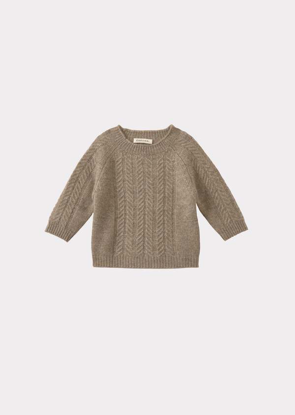 Kids Caramel Scout Jumper - Caramel