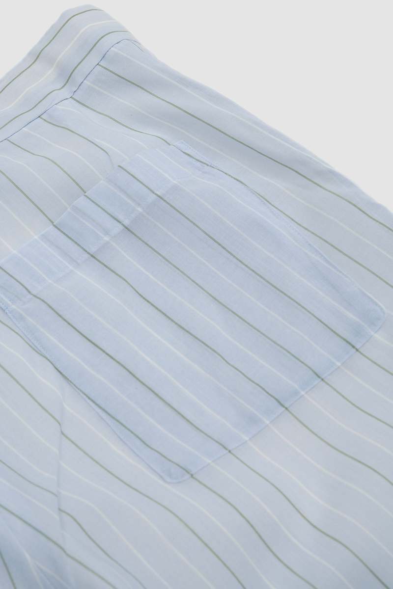 パンツ AURALEE Finx Polyester Stripe Pants Blue 02181136_63f039946bd7b.jpg