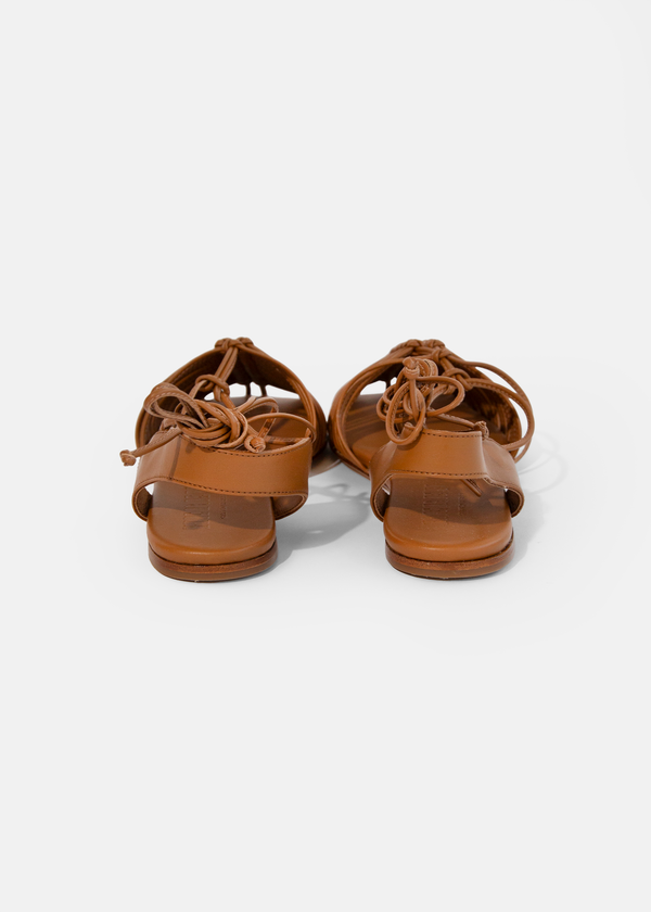【HEREU】CALMA Squared-Toe Knotted Sandal CALMA - Squared-Toe Knotted Sandal – Hereu Studio
