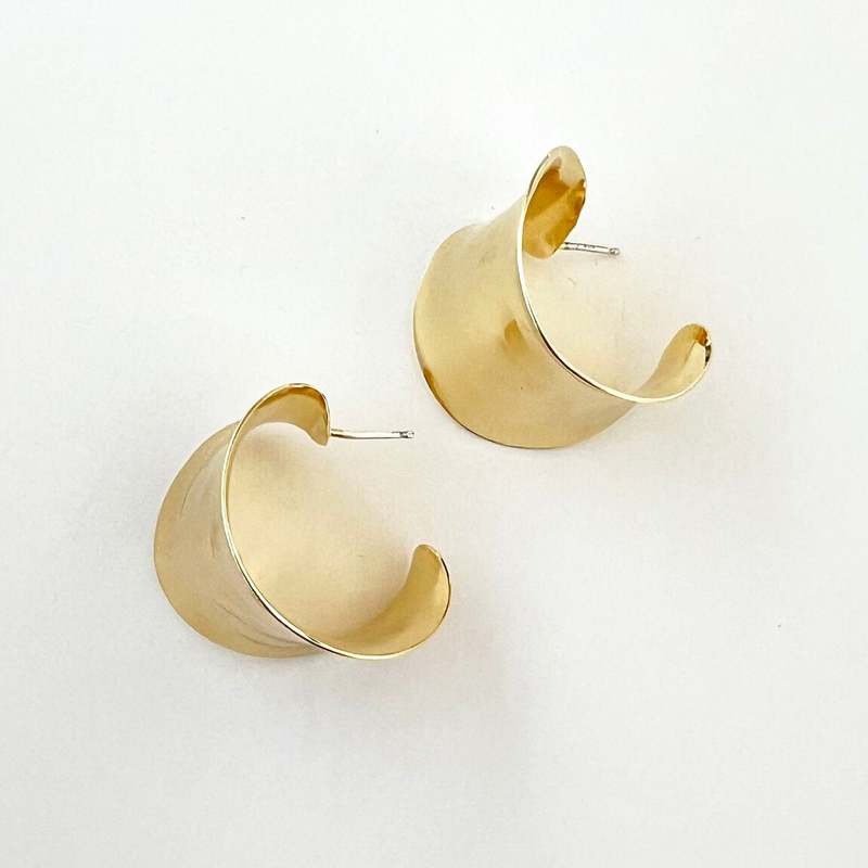 Fay Andrada Hilma Hoops Gold Plated Garmentory
