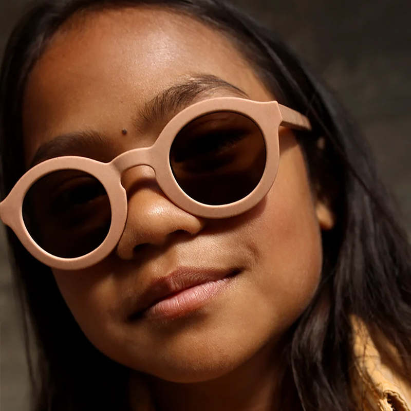 Kids Cream Eyewear 01 Sunglasses - Apricot