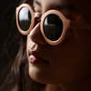 Kids Cream Eyewear 01 Sunglasses - Apricot - Thumbnail 5