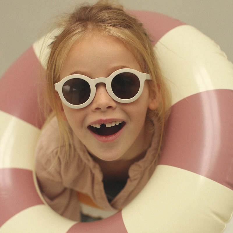 Kids Cream Eyewear 01 Sunglasses - Vanilla