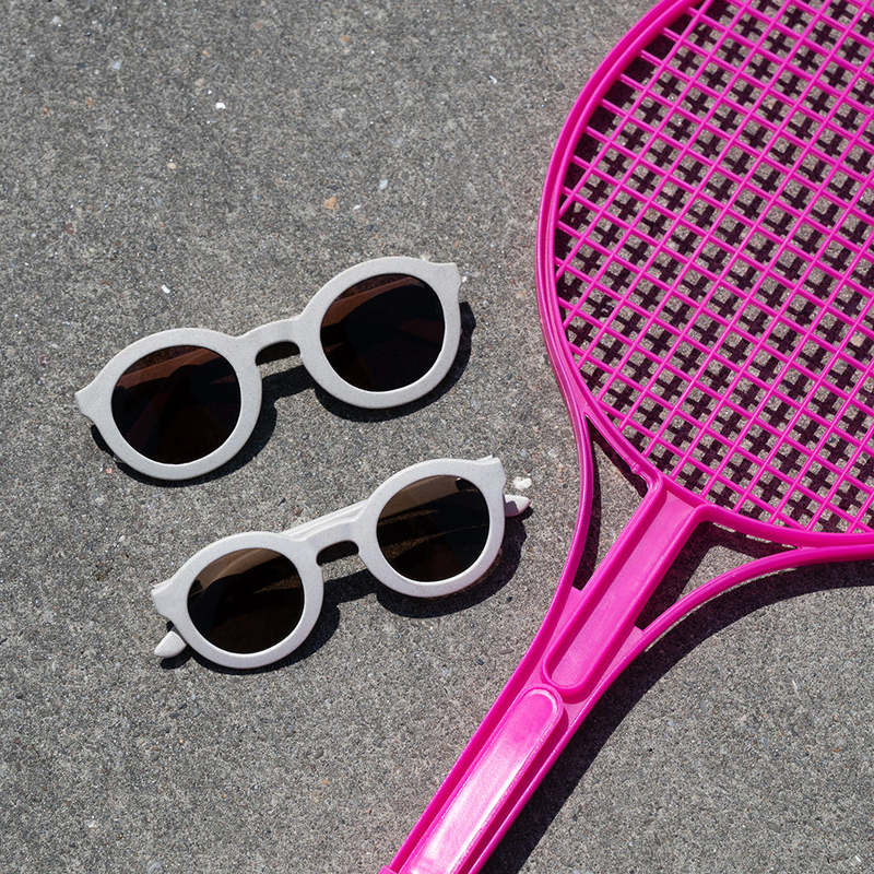 Kids Cream Eyewear 01 Sunglasses - Vanilla