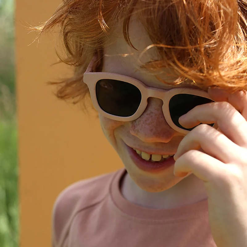 Kids Cream Eyewear 02 Sunglasses - Apricot