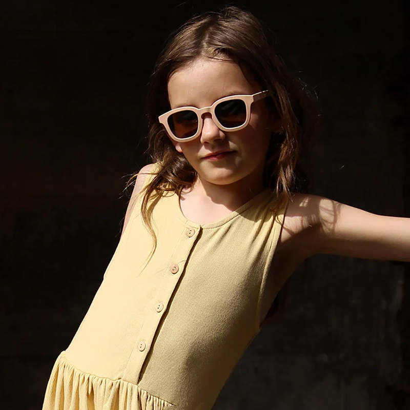 Kids Cream Eyewear 02 Sunglasses - Apricot