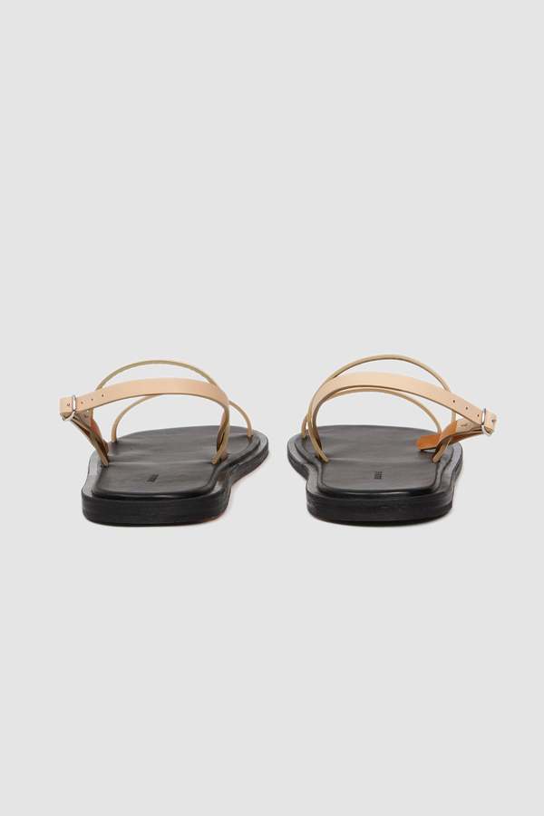 kids Auralee Leather Sandals - Beige | Garmentory