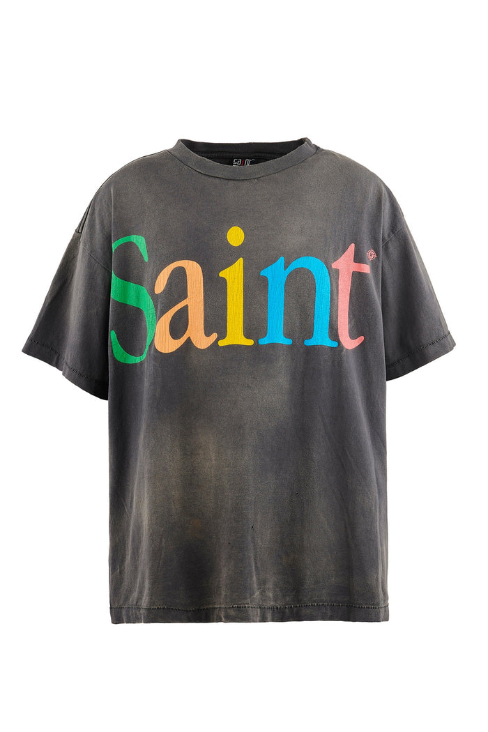 【SAINT Mxxxxxx】 SS TEE/REALITY SCHOOL / NVY 要在庫確認 SAINT Mxxxxxx セント マイケル SS25 SS TEE/REALITY SCHOOL