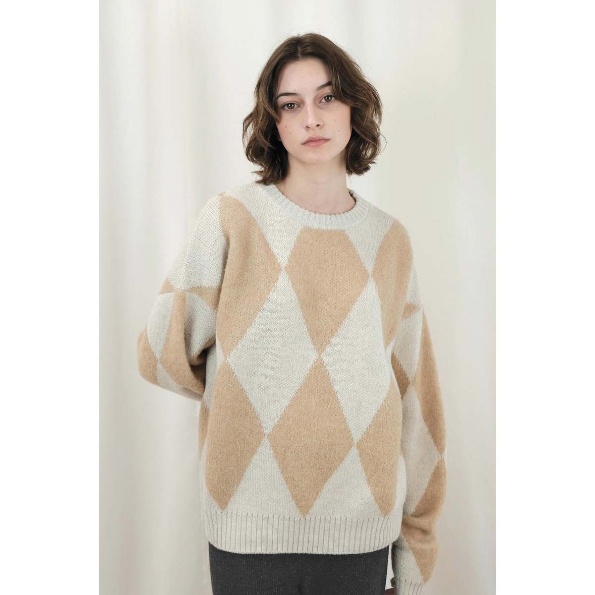 Micaela Greg Diamond Sweater - Image 1 of 2