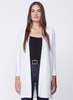 Stateside Horizontal Rib Duster Top - White - Thumbnail 1