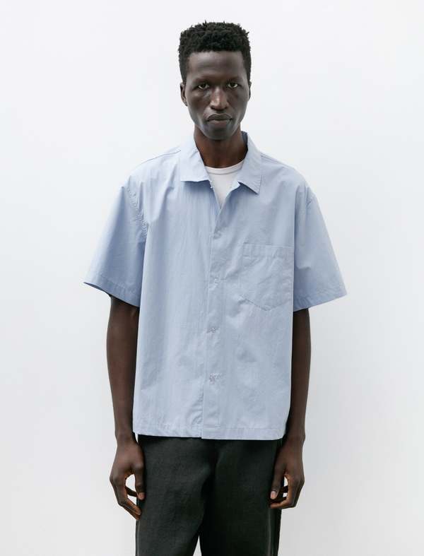 James Coward Sundown Shirt - Sky Typewriter | Garmentory