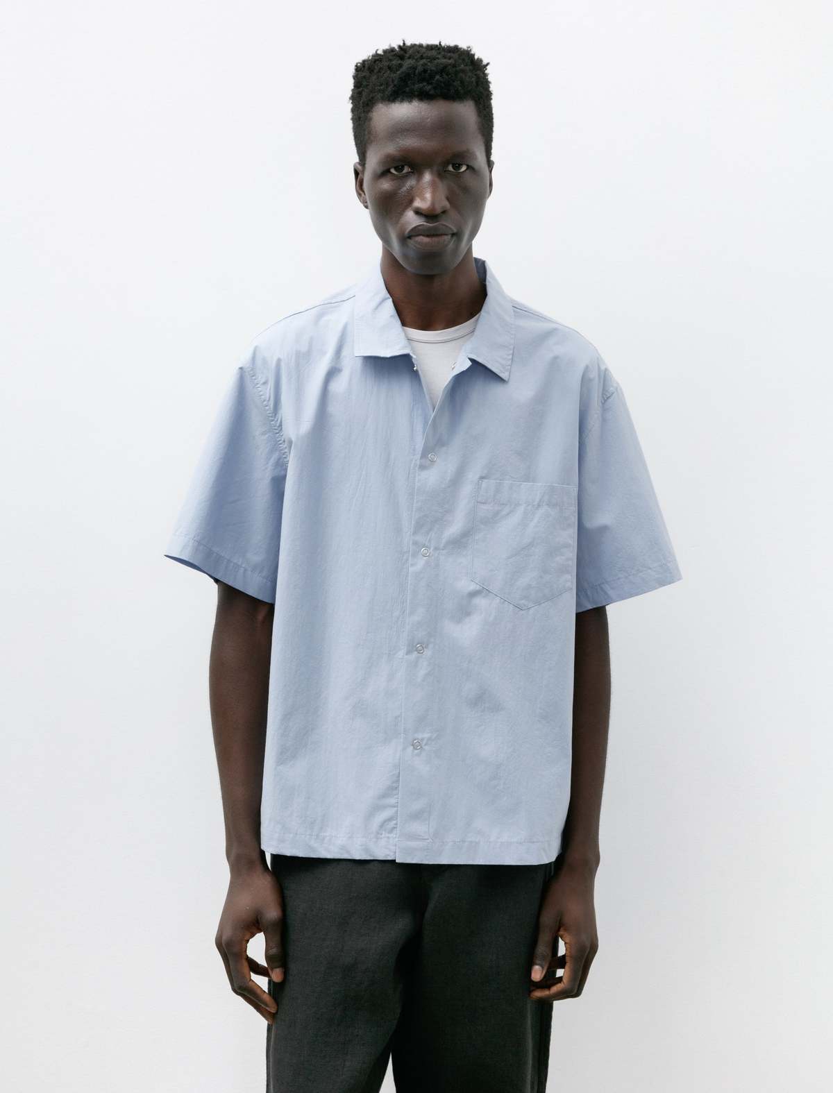 James Coward Sundown Shirt - Sky Typewriter | Garmentory