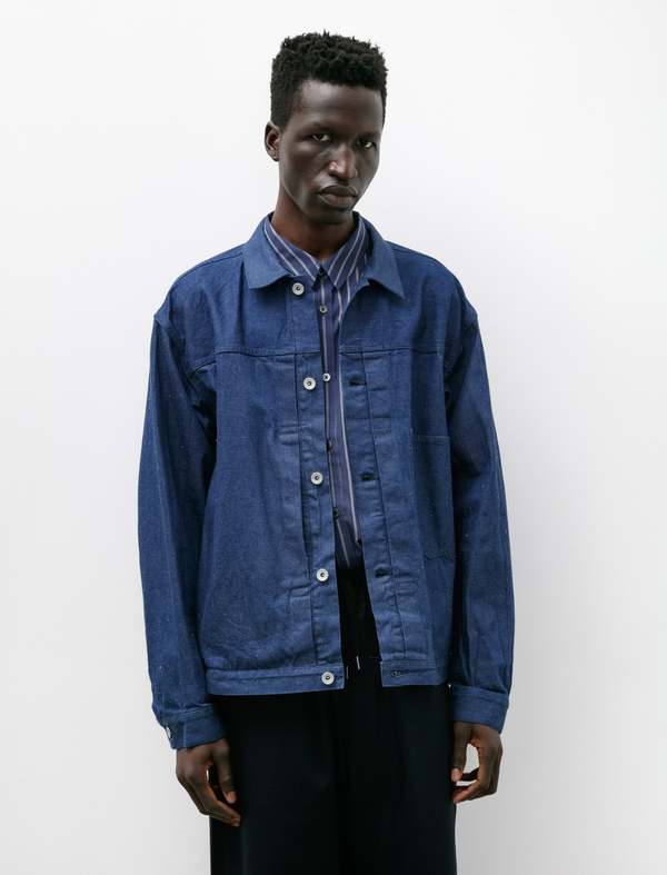 Polyploid Trucker Jacket B - Blue