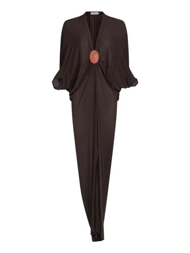 silvia tcherassi brown dress Resort 2024  Silvia Tcherassi USA