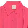 VAN ICH (Germany) Satin Weave Eased Peasant Sleeve Blouse Rhodonite : L - Thumbnail 2