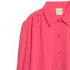 VAN ICH (Germany) Satin Weave Eased Peasant Sleeve Blouse Rhodonite : L - Thumbnail 3