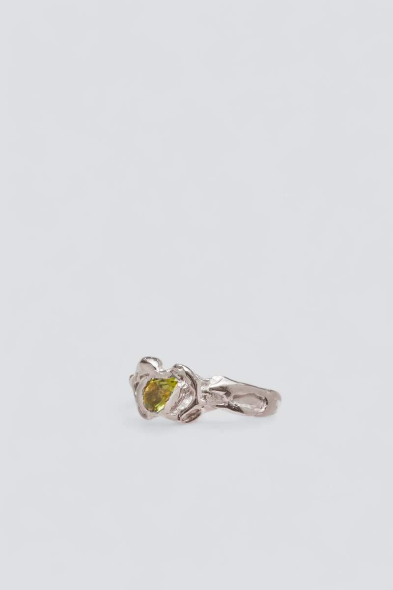 Simuero Ola Ring - Silver/Green