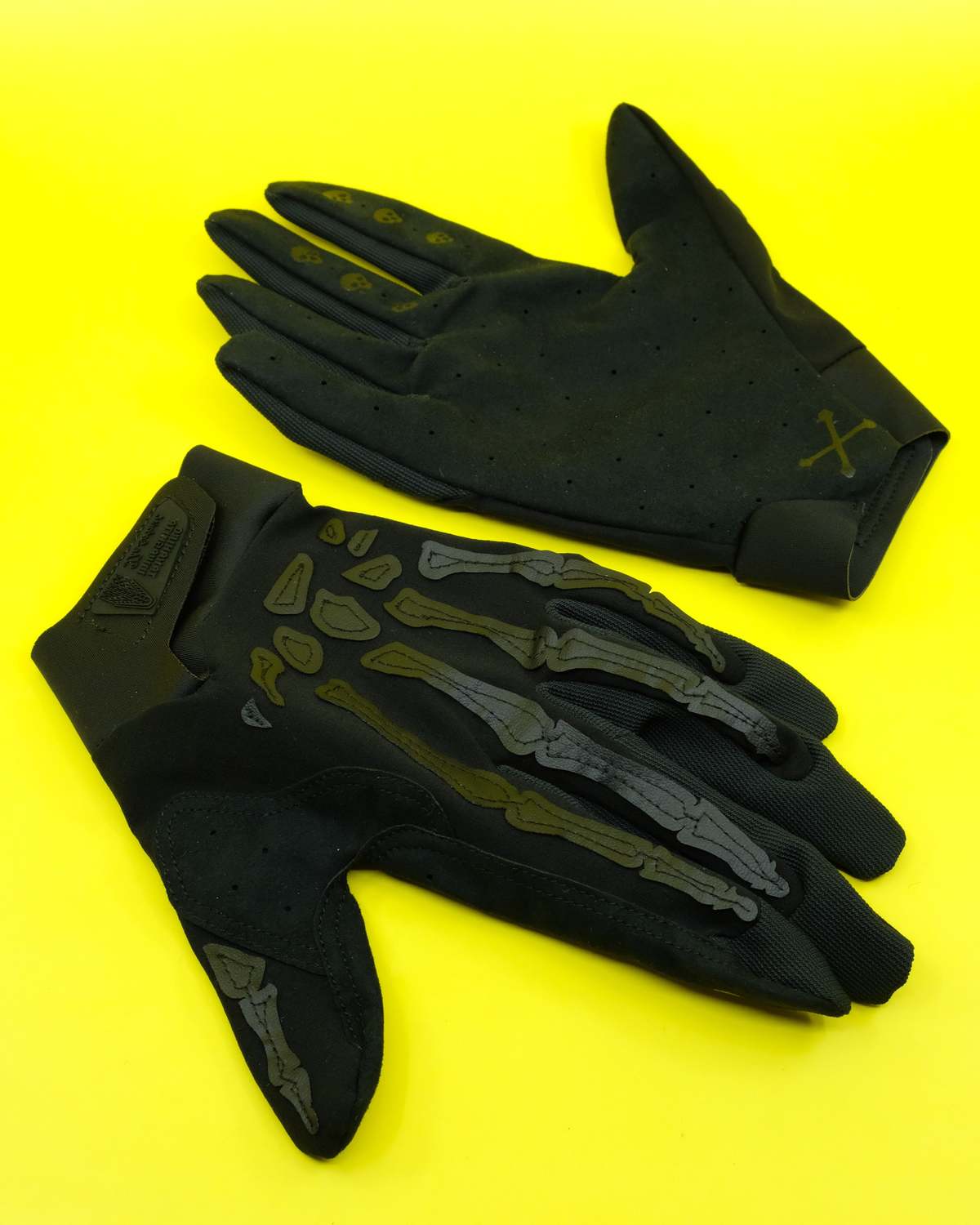 TAKAHIROMIYASHITA The Soloist. Black Anatomic Cycling Gloves 