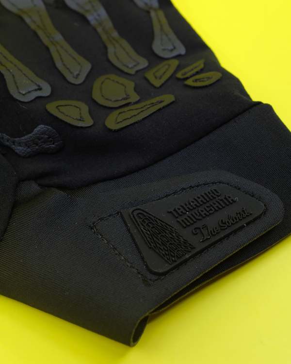 TAKAHIROMIYASHITA The Soloist. Black Anatomic Cycling Gloves