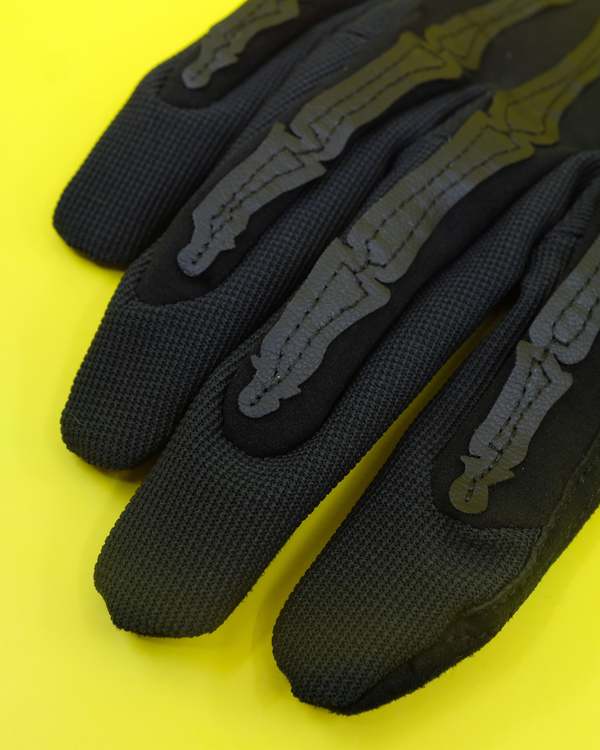 TAKAHIROMIYASHITA The Soloist. Black Anatomic Cycling Gloves
