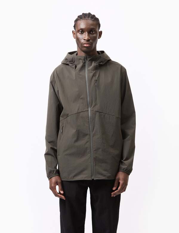 Snow Peak Active Comfort Zip Up Parka - Dark Olive Green | Garmentory