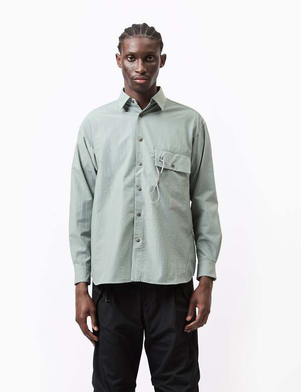and Wander Dry Breathable Shirt - Blue Grey | Garmentory