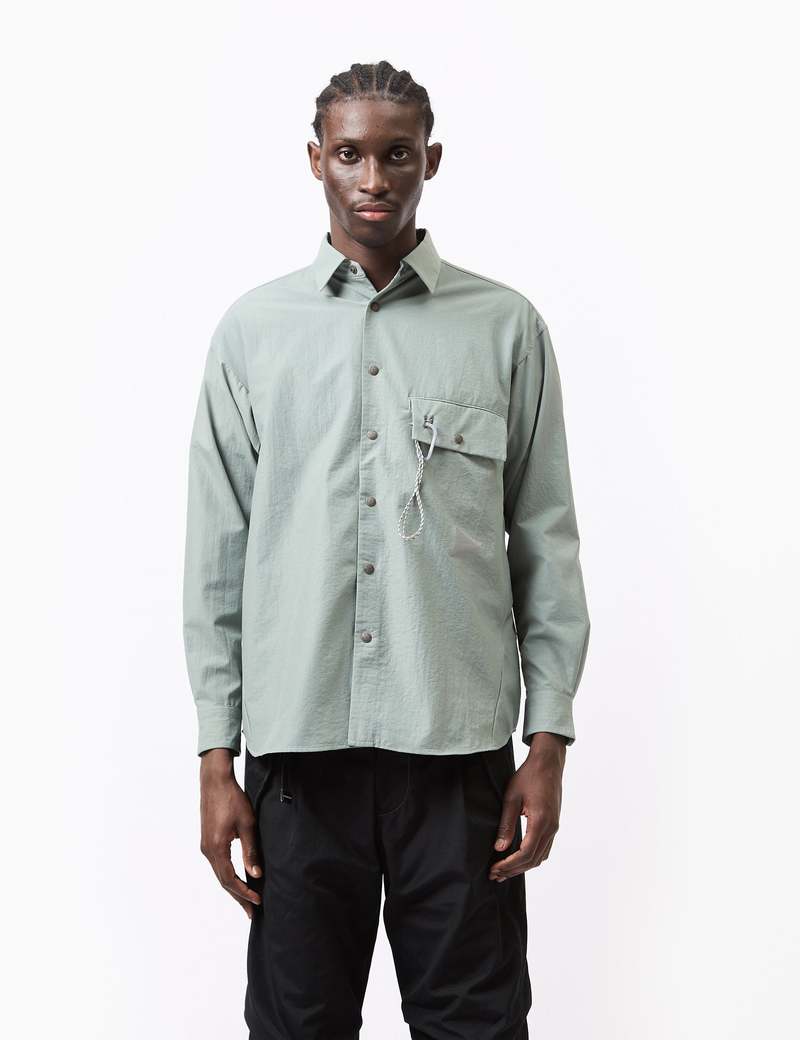 and Wander Dry Breathable Shirt - Blue Grey | Garmentory