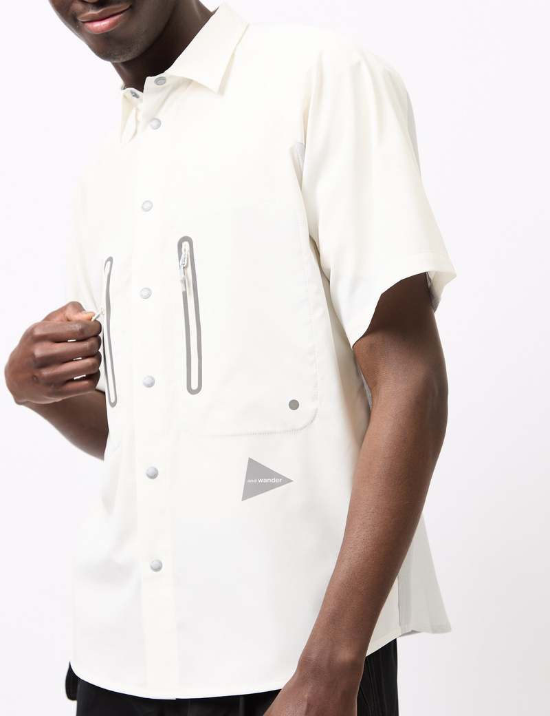 トップス and wander tech short sleeve shirt and wander - Tech Short Sleeve Shirt | HBX - Globally
