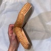 Mae Woven Leather Flat Mule Slides  - Thumbnail 3